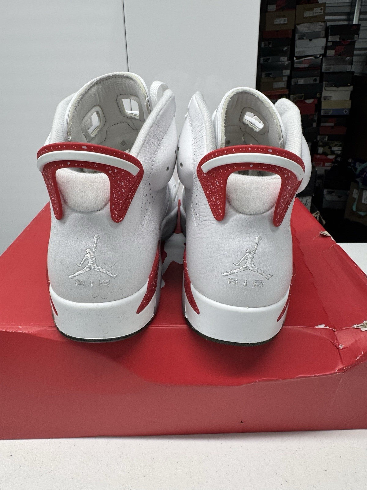 Nike Air Jordan 6 Retro Red/Oreo White Size 10 CT8529-162 (2022)
