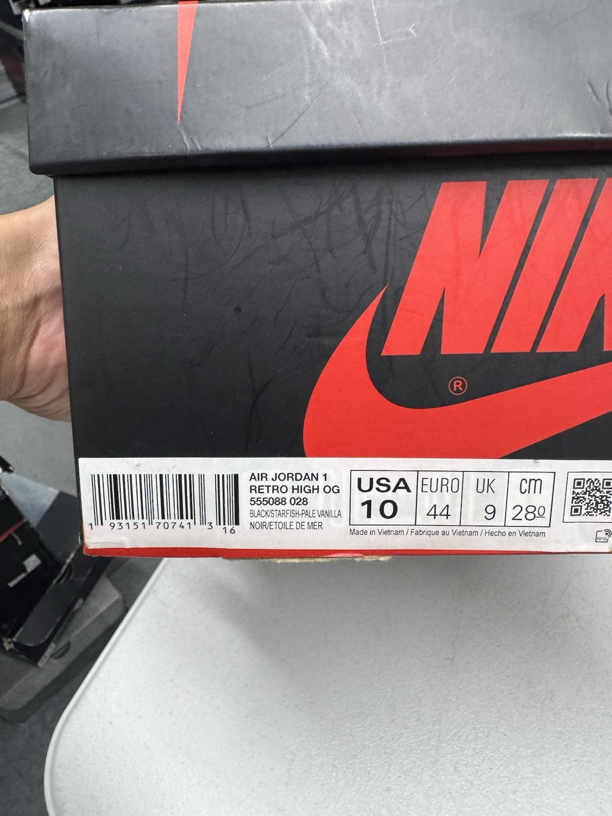 Jordan Air Jordan 1 High OG Shattered Backboard 3.0 SIZE 10