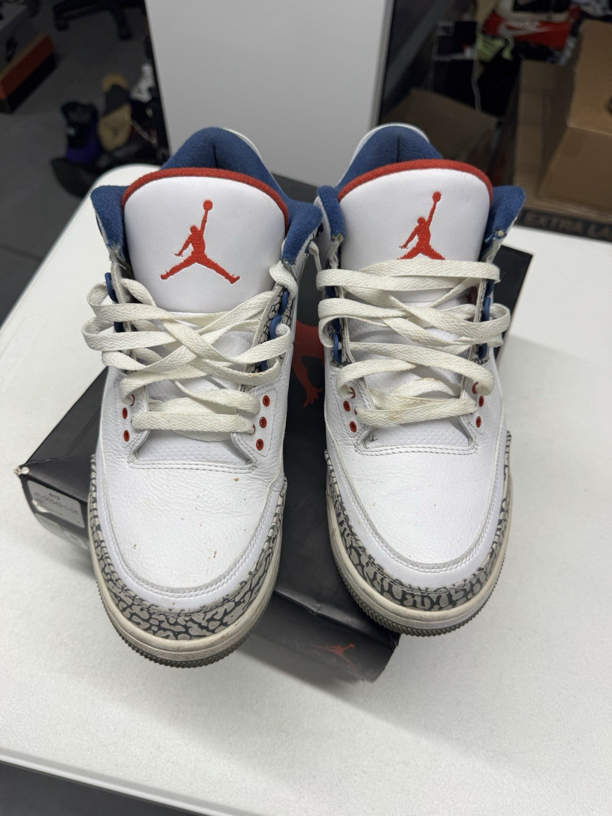 Jordan Air Jordan 3 Retro OG True Blue Mid Top 2016 SIZE 9.5