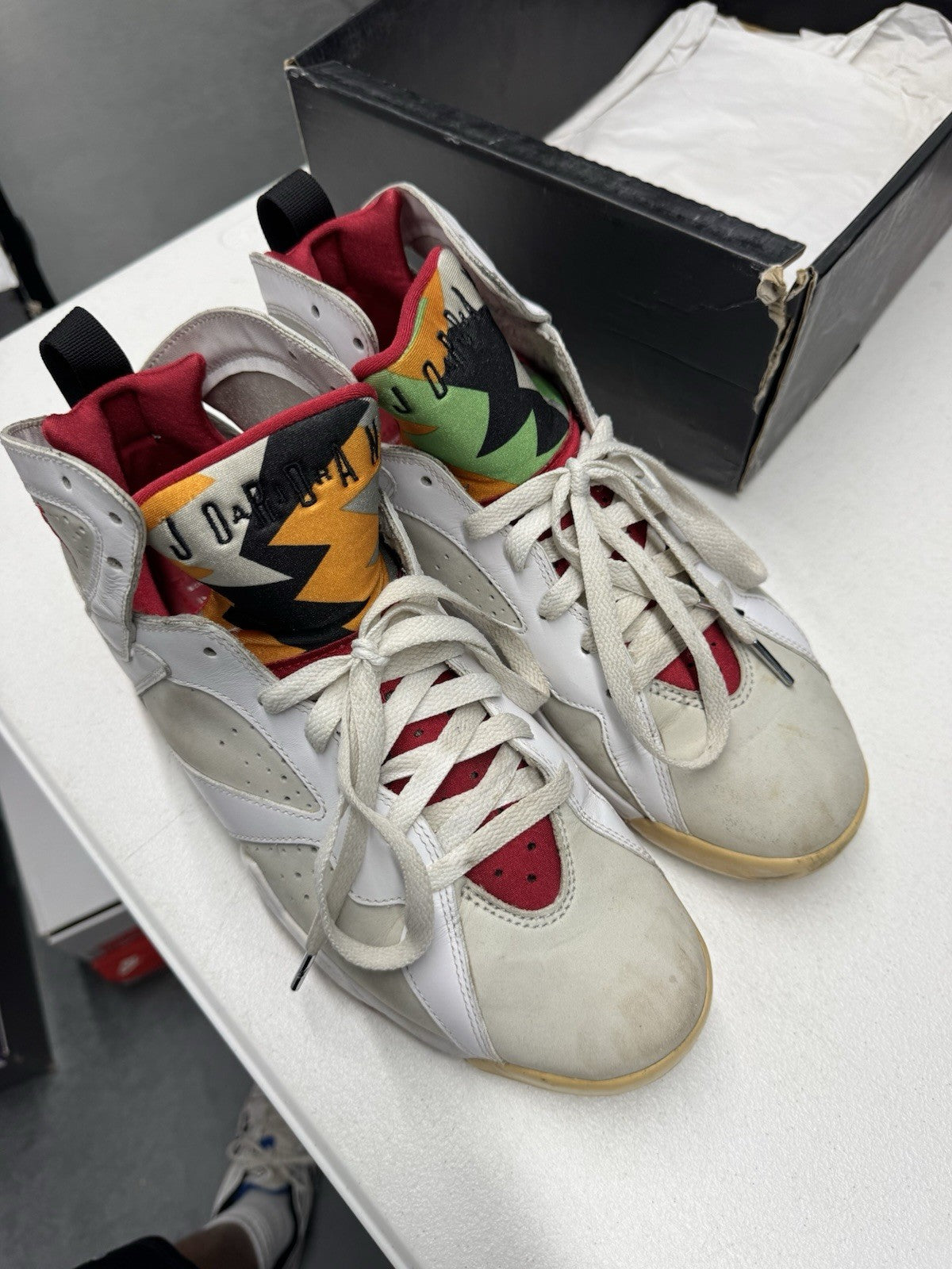 Air Jordan 7 Retro Countdown Pack Size 10  'Hare' Graphic