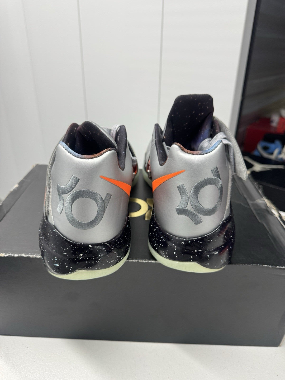 Nike Men's Zoom KD 4 Galaxy 2024 Basketball Sneakers Size 13