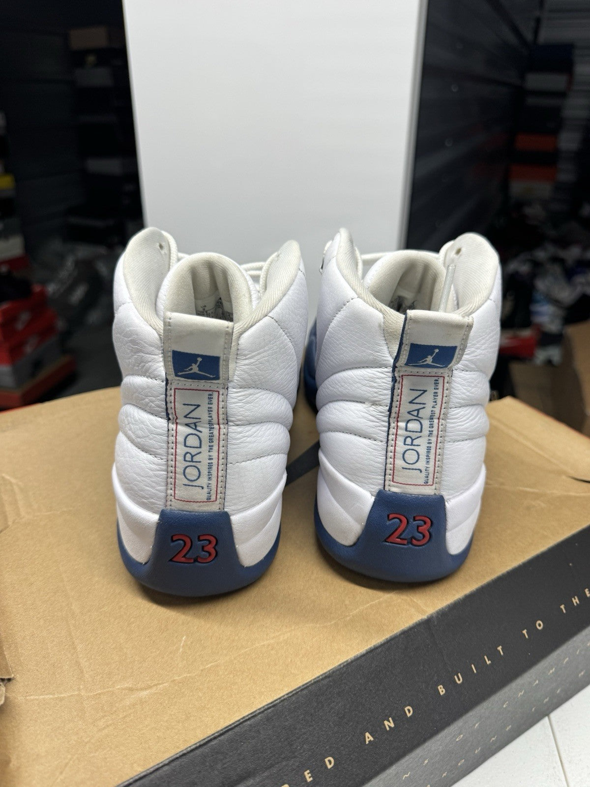 Jordan Air Jordan 12 Retro 2025 French Blue White/Blue Sneakers SIZE 9