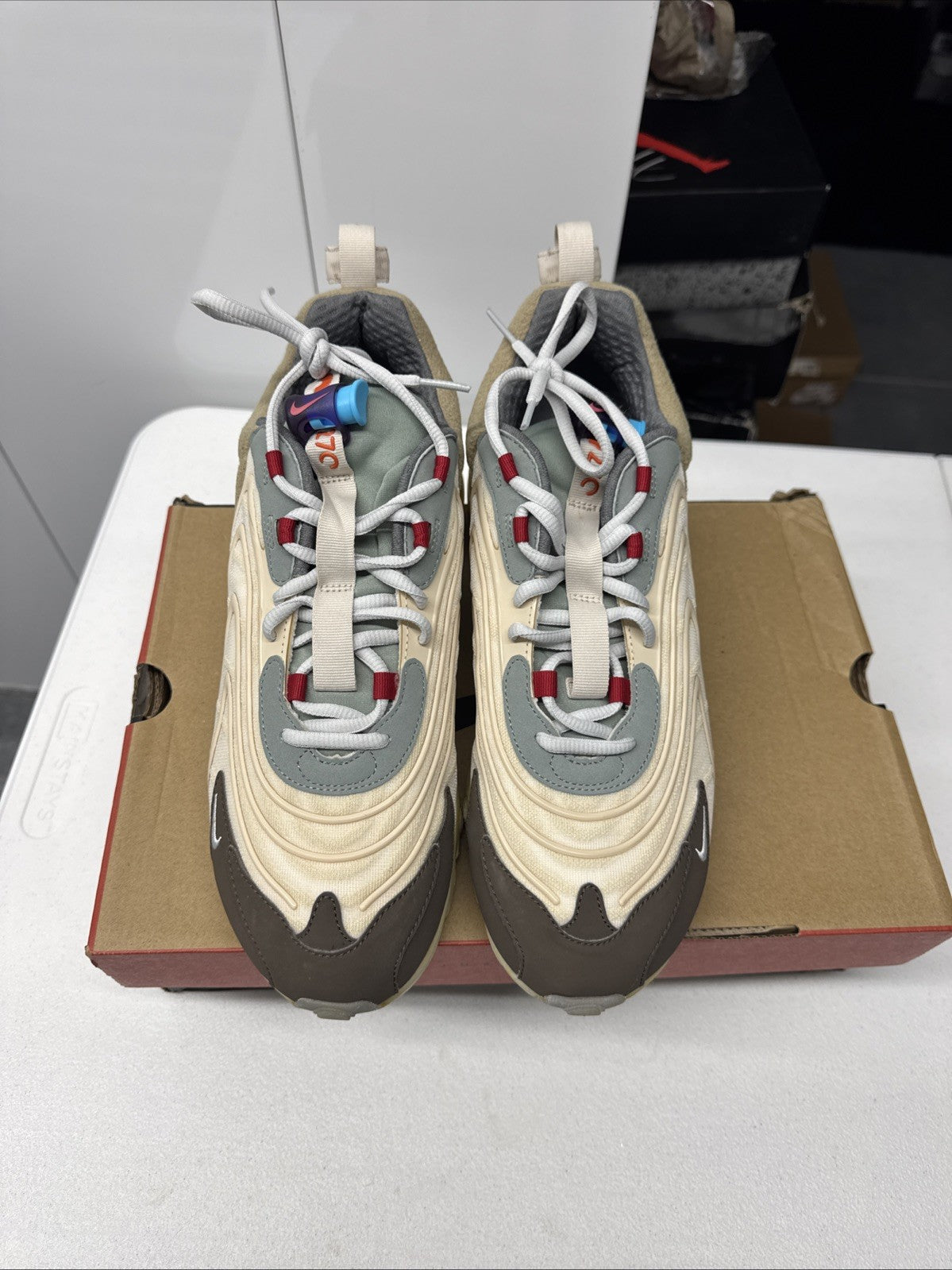 Size 10.5 - Travis Scott x Nike Air Max 270 React ENG Cactus Trails