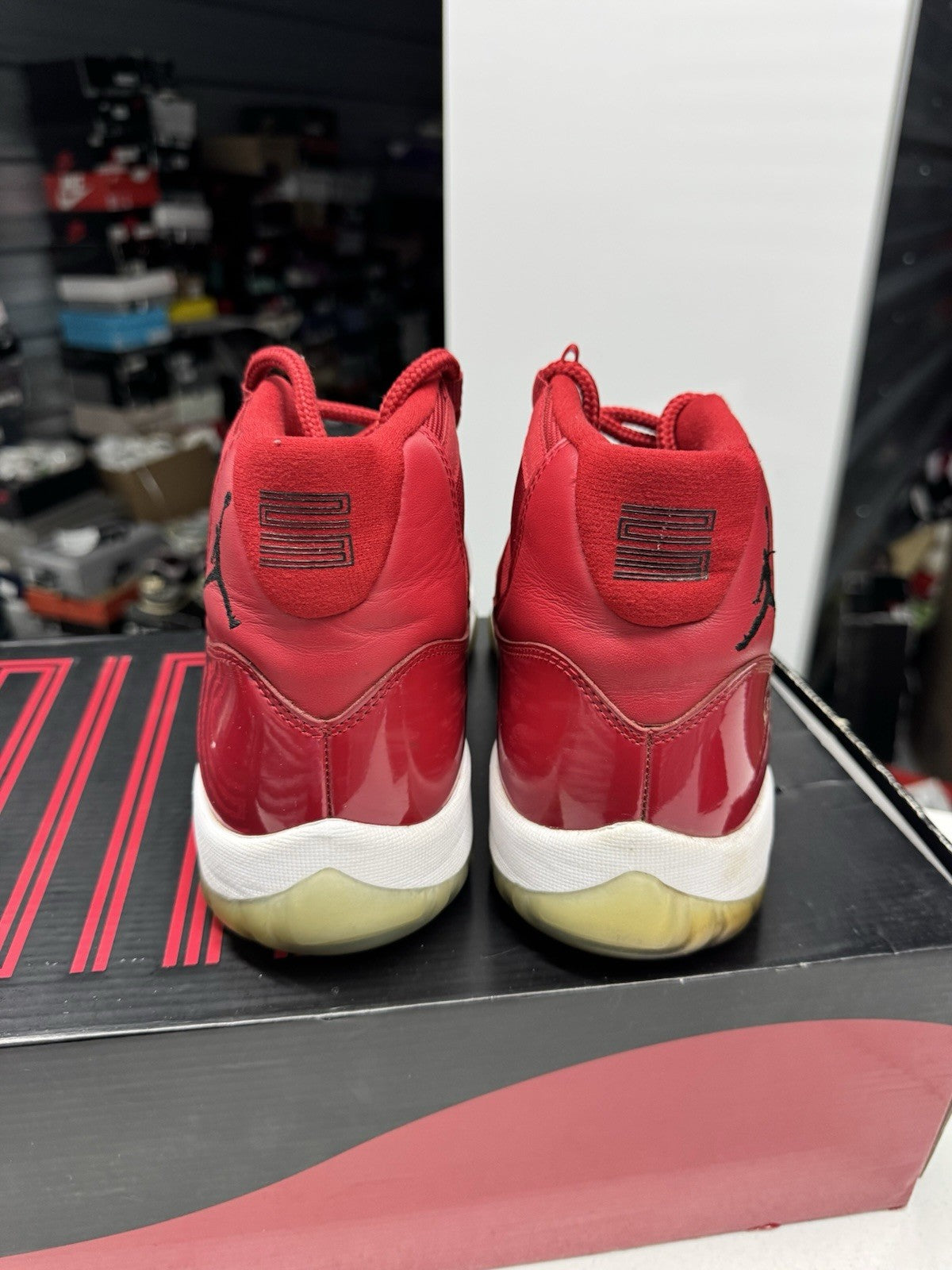 Jordan Air Jordan 11 Retro High Win Like '96 Gym Red/Black/White SIZE 11