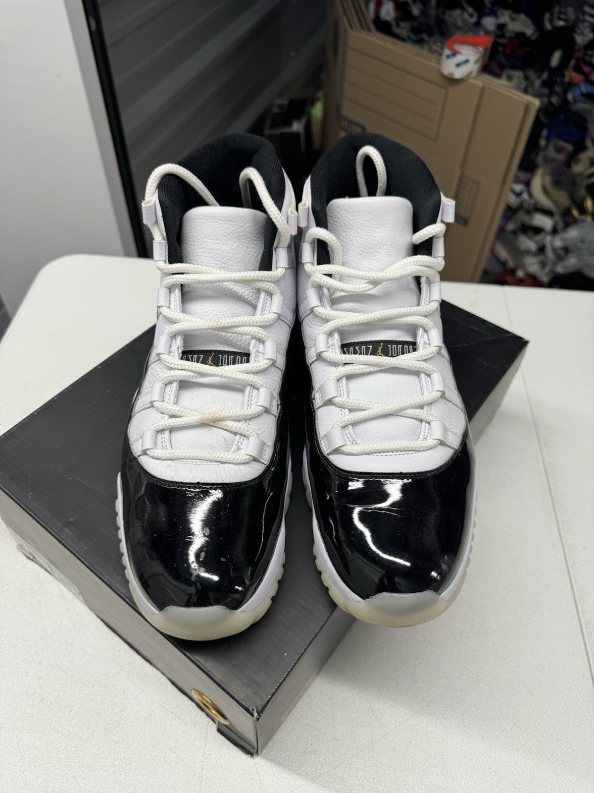 Jordan Air Jordan 11 Retro Gratitude White/Black/Metallic Gold 2023 SZ13