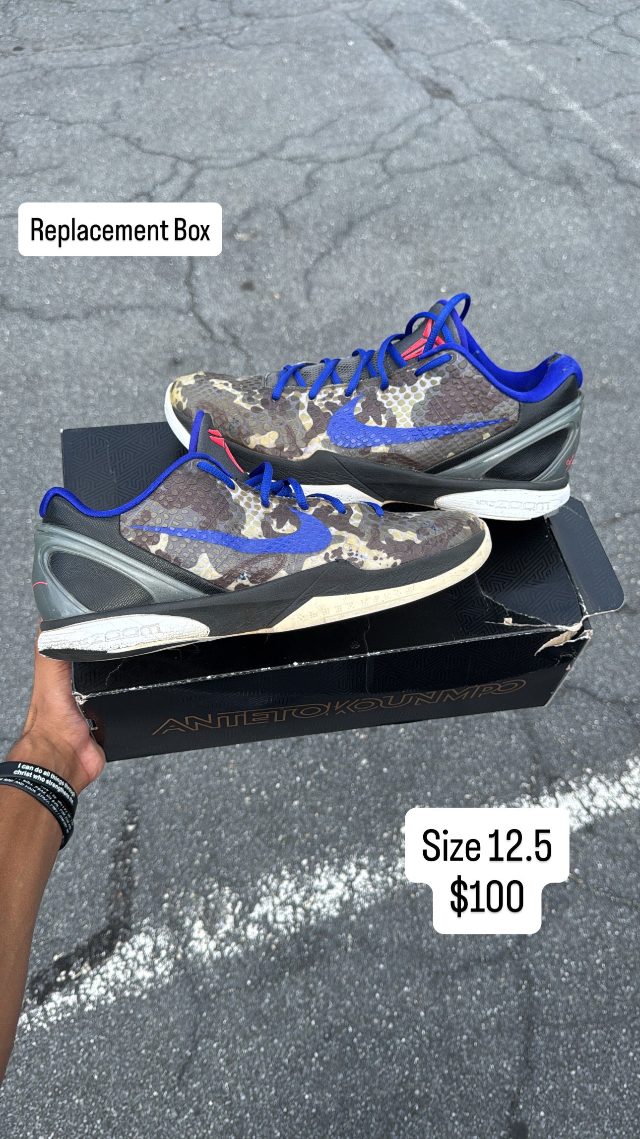 Urban Camo Kobe 6 (12.5)