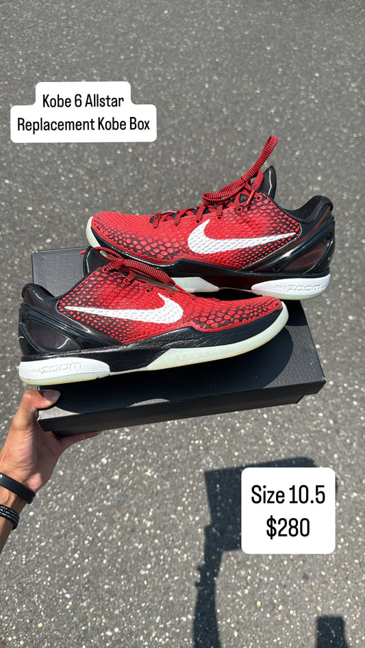 Kobe 6 All star (10.5)