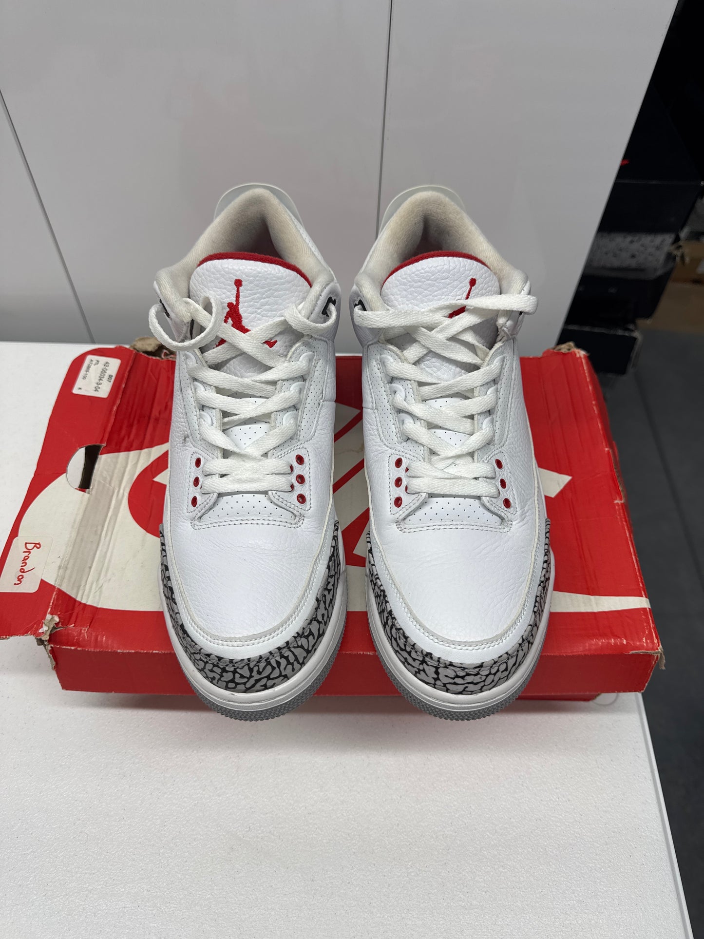 Jordan 3 Hall Of Fame Katrina Size 12