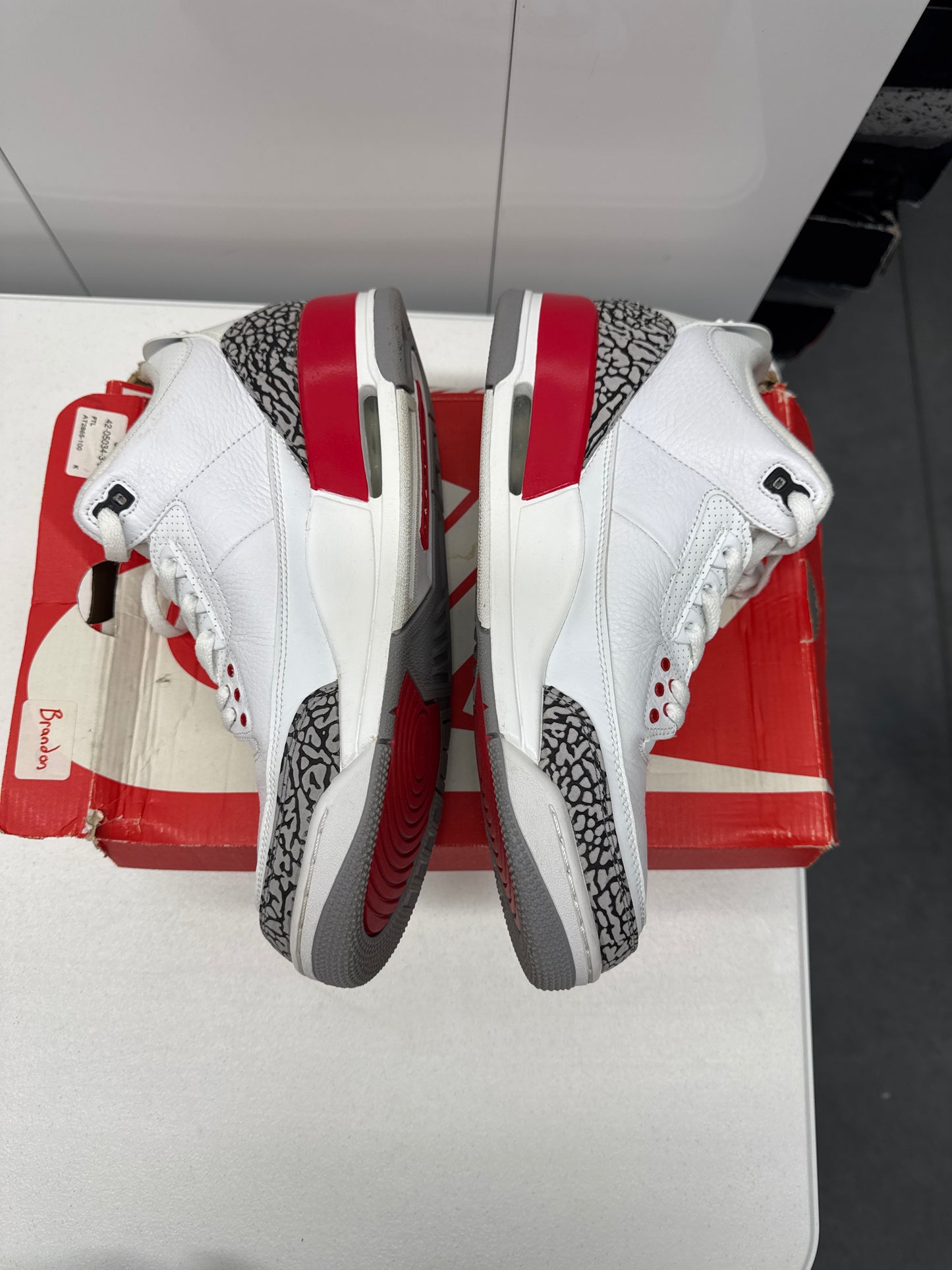 Jordan 3 Hall Of Fame Katrina Size 12