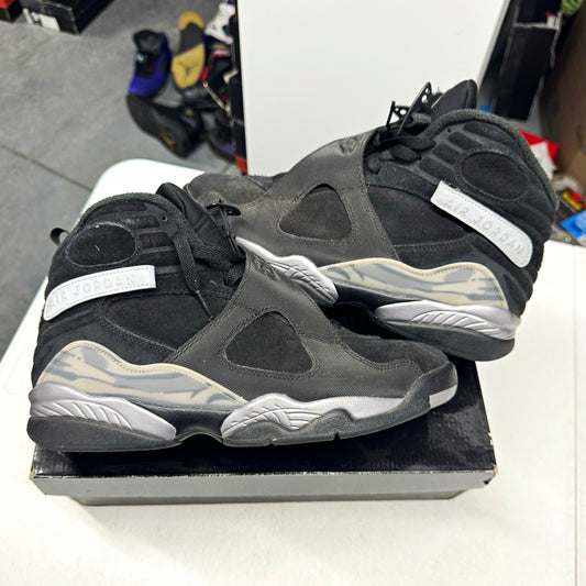Jordan Air Jordan 8 Retro Winterized Gunsmoke Black/Silver SZ 10.5