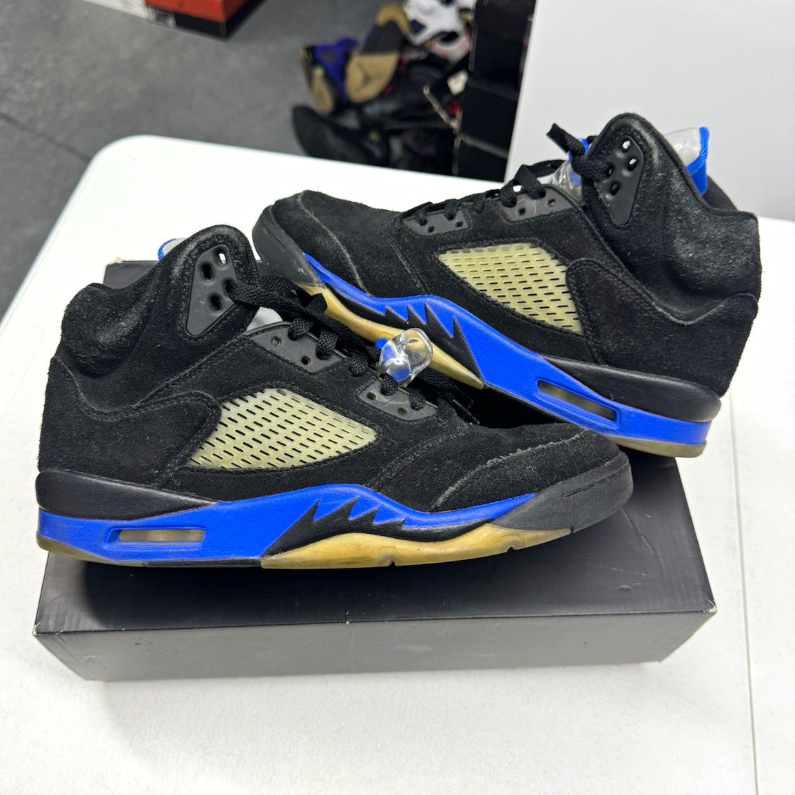 Jordan Air Jordan 5 Retro Mid Racer Blue Black/Blue 2022 SIZE 9.5