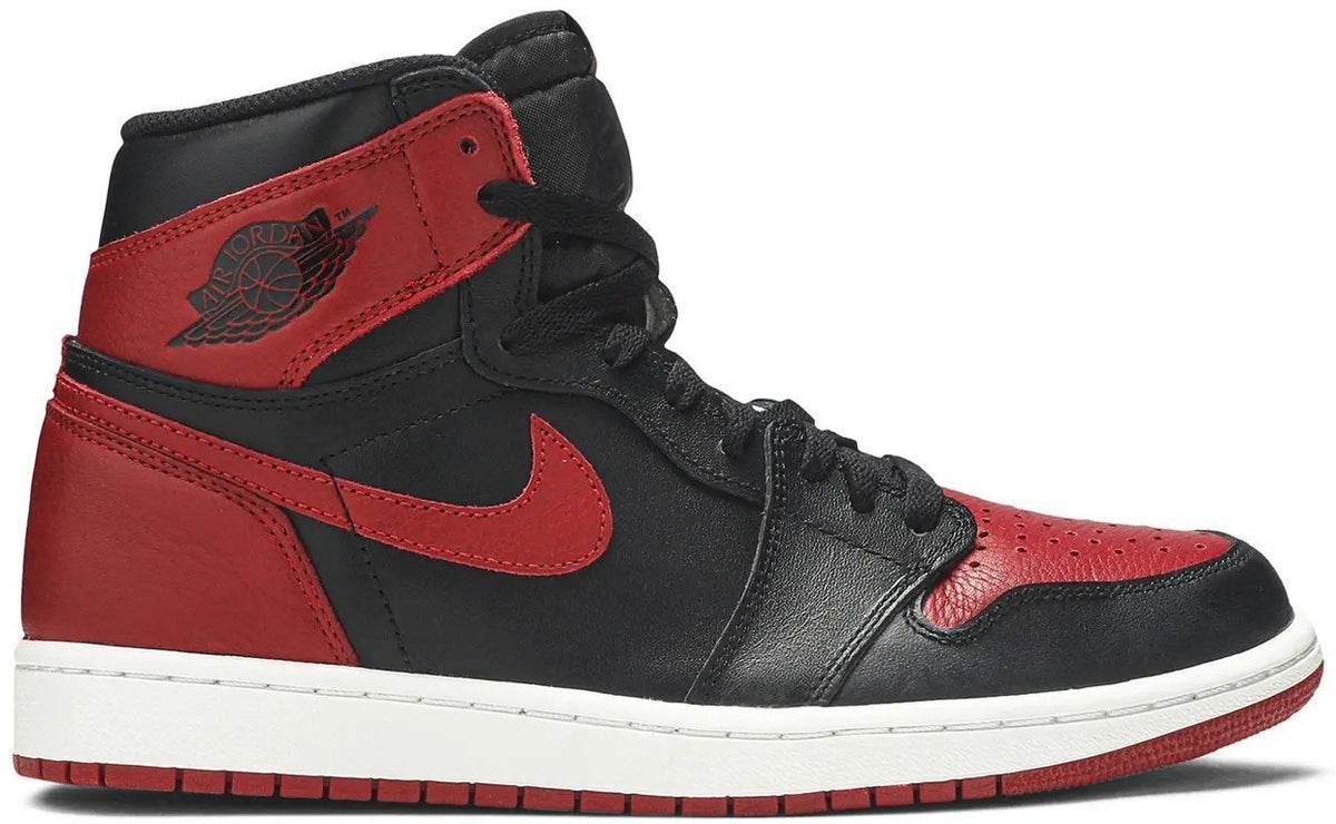 Jordan Air Jordan 1 Retro High OG Patent Bred Black/Varsity Red SIZE 10.5