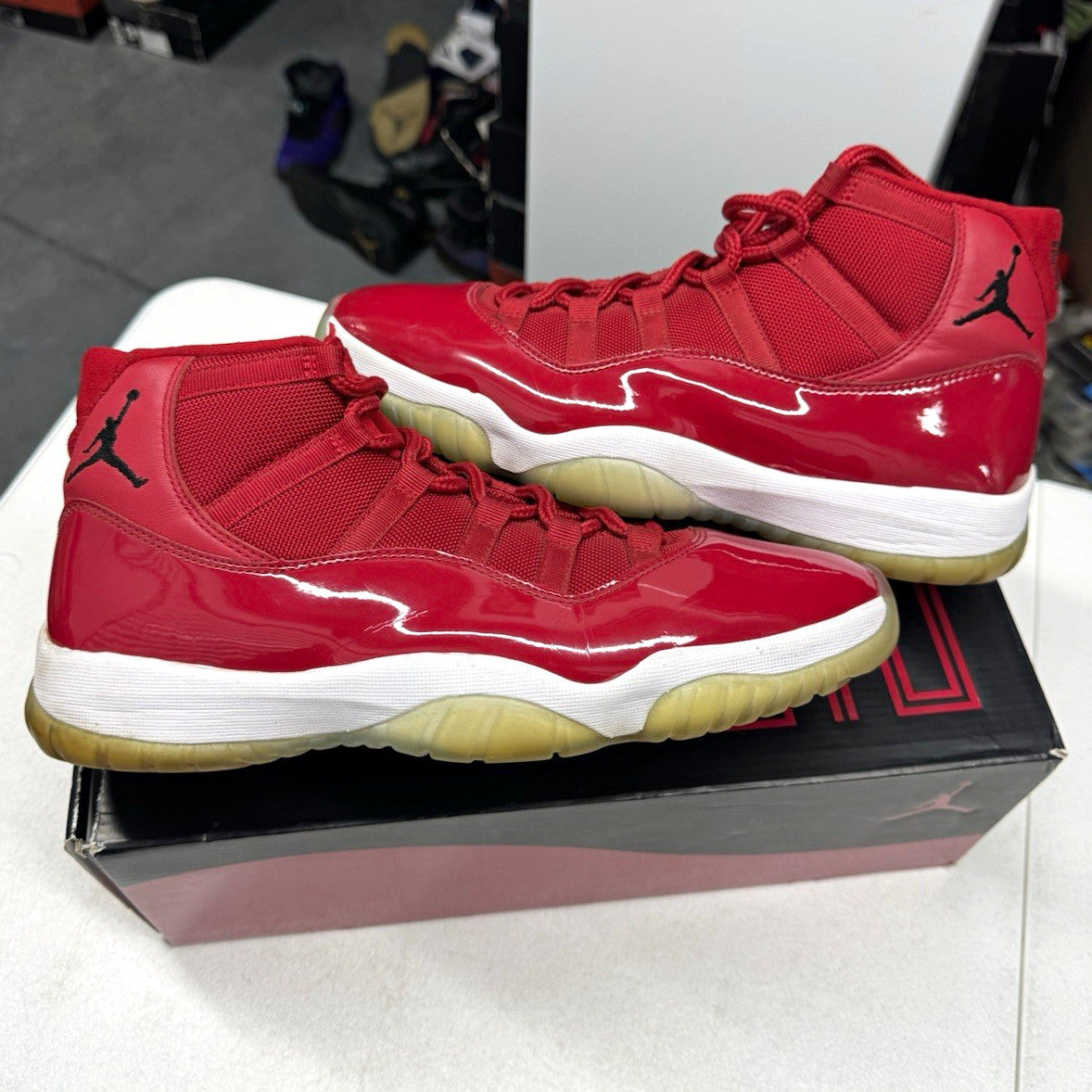 Jordan Air Jordan 11 Retro High Win Like '96 Gym Red/Black/White SIZE 11