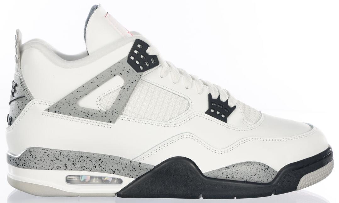 Jordan Air Jordan 4 Retro OG White Cement 2025 Men's Sneakers, SIZE 8.5