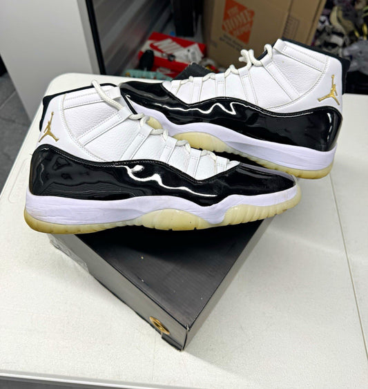 Jordan Air Jordan 11 Retro Gratitude White/Black/Metallic Gold 2023 SZ13