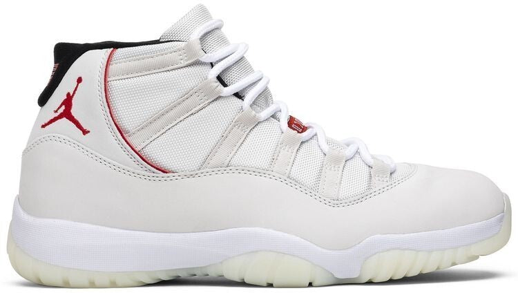 Jordan Air Jordan 11 Retro Platinum Tint/Sail-University Red 2018 SIZE 9.5