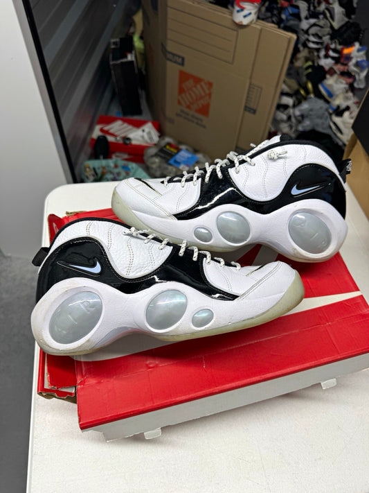 Nike Air Zoom Flight 95 Black Patent Men's Size 12 DV0820-100