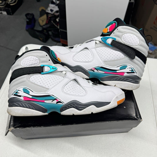 Jordan Air Jordan 8 Retro South Beach Sneakers SIZE 11