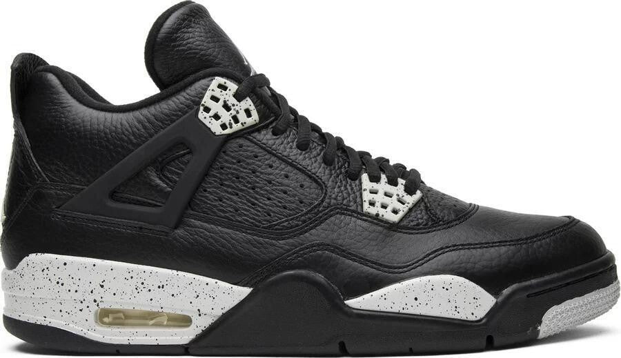 Jordan Air Jordan 4 Retro LS Oreo 2015 Sneakers 314254-003 SIZE 8.5