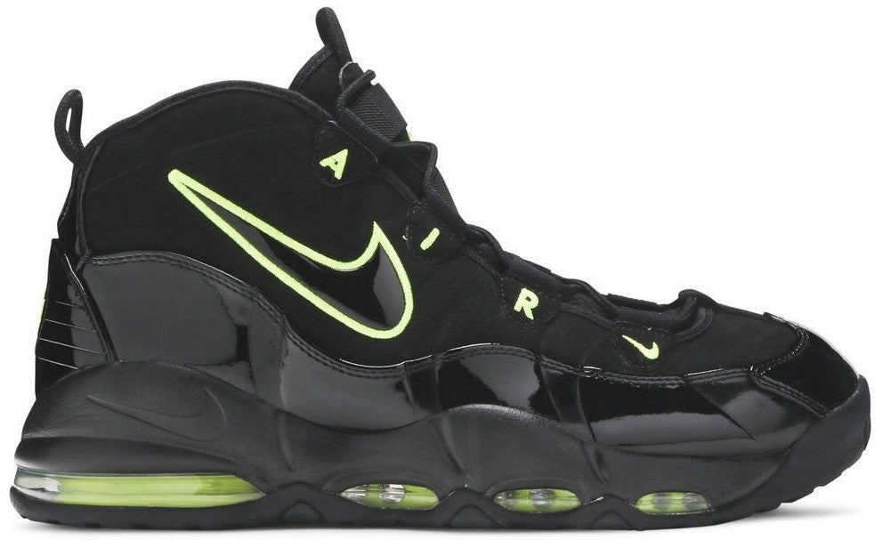 Nike Air Max Uptempo 2019 Men's Mid Top Sneakers Black/Volt SIZE 10