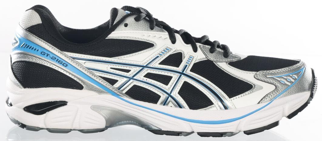 ASICS GT-2160 Black/Pure Silver Men's Sneakers Size 12 1203A320-004