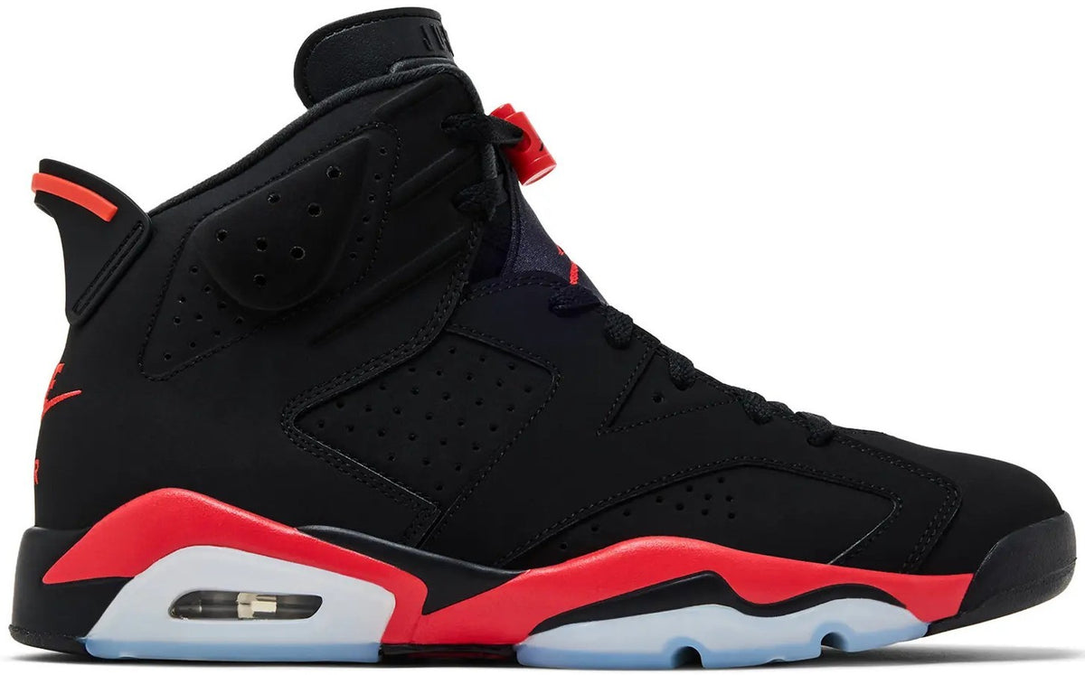 Jordan Air Jordan 6 Retro Reverse Infrared Black/Light Crimson SIZE 10.5