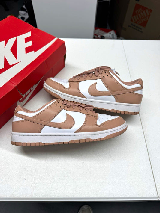 Nike Dunk Low Women’s Rose Whisper White Low Top Lace-Up DD1503-118 SIZE 11W