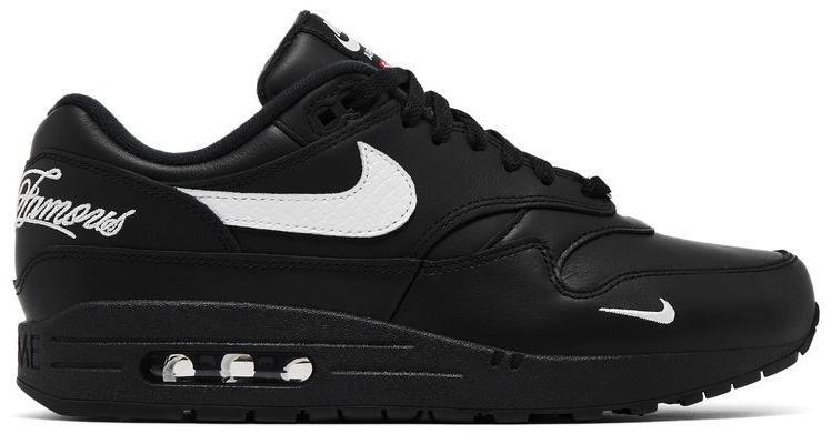 Nike Supreme x Air Max 1 '87 SP Men's Sneakers Black/White SIZE 8